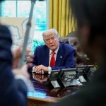 دیدار ترامپ با مشاوران ارشد خود درباره ایران