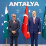 نشست چهارجانبه وزیران خارجه عربستان، ترکیه، پاکستان و مصر در آنتالیا