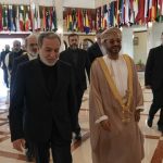 استقبال وزیر امور خارجه عمان از عراقچی