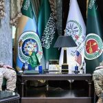 دیدار فرمانده نیروی هوایی عربستان و معاون فرمانده سنتکام