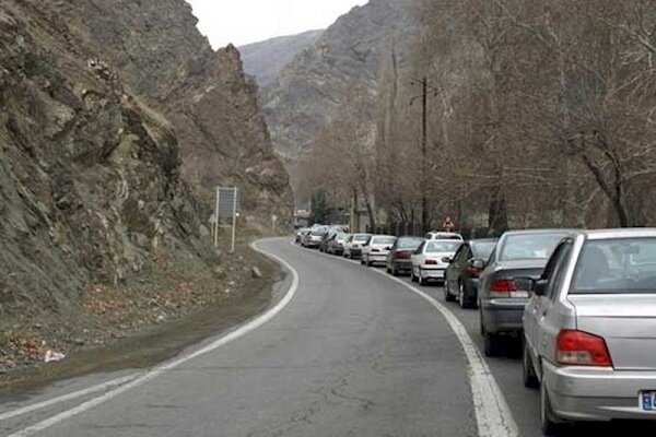 جاده چالوس و آزادراه تهران – شمال یک‌طرفه شد