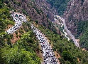 انسداد جاده چالوس رفع شد