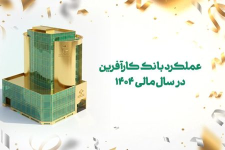 عملکرد بانک کارآفرین در سال مالی ۱۴۰۴