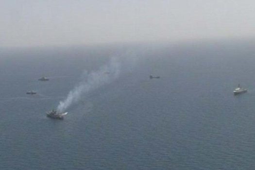 حادثه برای یک شناور سبک در محدوده بندر جاسک حادثه برای یک شناور سبک در محدوده بندر جاسک