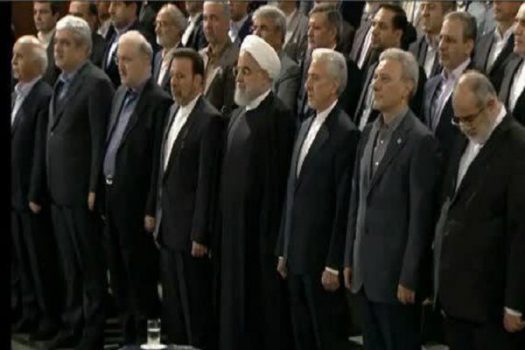 حضور روحانی در مراسم آغاز سال تحصیلی دانشگاهها حضور روحانی در مراسم آغاز سال تحصیلی دانشگاهها