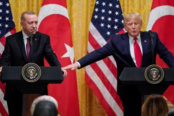عدم موفقیت ترامپ و اردوغان در حل و فصل تعارضهای دوجانبه