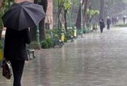 وقوع رگبار و رعد و برق در نیمه شمالی و شرقی کشور