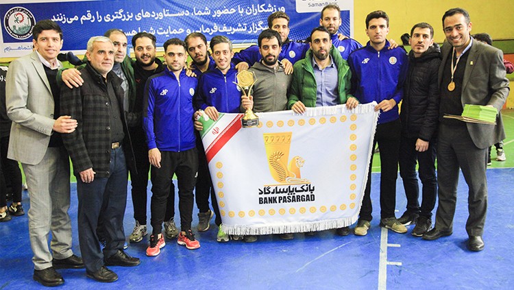 بانک پاسارگاد قهرمان مسابقات فوتسال لیگ دسته اول کارگران تهران شد