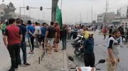 تظاهرکنندگان اکثر خیابان‌های بغداد را بستند/ بسته شدن راه‌ها و پل‌ها با شروع نافرمانی‌ مدنی