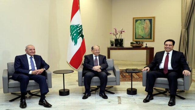 اعلام تشکیل دولت جدید لبنان با ۲۰ وزیر/ دیاب دولت خود را “تیم نجات” توصیف کرد