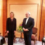 دیدار موگرینی با ظریف در حاشیه کنفرانس مونیخ