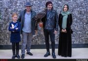 حضور رضا یزدانی و عقابش در اکران مردمی