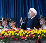 روحانی: ارتش 40 سال در کنار ولایت و مردم است/ همه مردم کنار سپاه بودند و خواهند بود