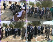 عملیات اجرایی احداث مدرسه سه کلاسه در روستای «دشت کوران» بندرعباس با همت خیرین بانک صادرات ایران آغاز شد