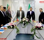بازدید دکتر شیری مدیرعامل پست بانک ایران از ساختمان جدید بیمه تجارت‌نو