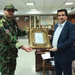 قدردانی فرمانده سپاه صاحب الزمان (عج) استان اصفهان از مدیر عامل بانک رفاه