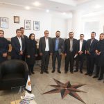 بازدید سرپرست معاونت اقتصادی و سرمایه گذاری سازمان منطقه آزاد کیش از شعبه بیمه پارسیان