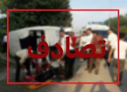 واژگونی خودروی دانش‌آموزان ۵ مصدوم برجای گذاشت