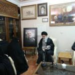 دیدار رهبر انقلاب با خانواده سردار سلیمانی