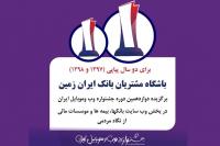 رتبه برتر باشگاه مشتریان بانک ایران زمین در جشنواره وب و موبایل رتبه برتر باشگاه مشتریان بانک ایران زمین در جشنواره وب و موبایل