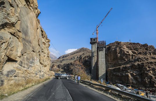 افتتاح قطعه یک آزادراه تهران- شمال در آیندهای نزدیک افتتاح قطعه یک آزادراه تهران- شمال در آیندهای نزدیک