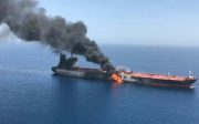 انفجار نفتکش ایرانی در دریای سرخ/حریقی در کار نیست/نشت نفت متوقف شده است