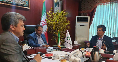 دیدار صادرکنندگان قزوین با مدیر عامل بانک توسعه صادرات