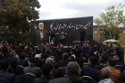 وداع  مردم با جمشید مشایخی
