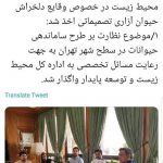 نظارت بر طرح ساماندهی حیوانات در تهران به اداره کل محیط زیست و توسعه پایدار واگذار می شود