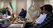 حضور دکتر صالح آبادی در شرکت تجارت معماران آفتاب در هرمزگان
