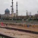 سیل در قم چگونه کنترل شد؟