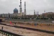 سیل در قم چگونه کنترل شد؟