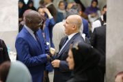 افتتاح نمایزه بانک ملی و بانک مرکزی و سفارت الجزایر